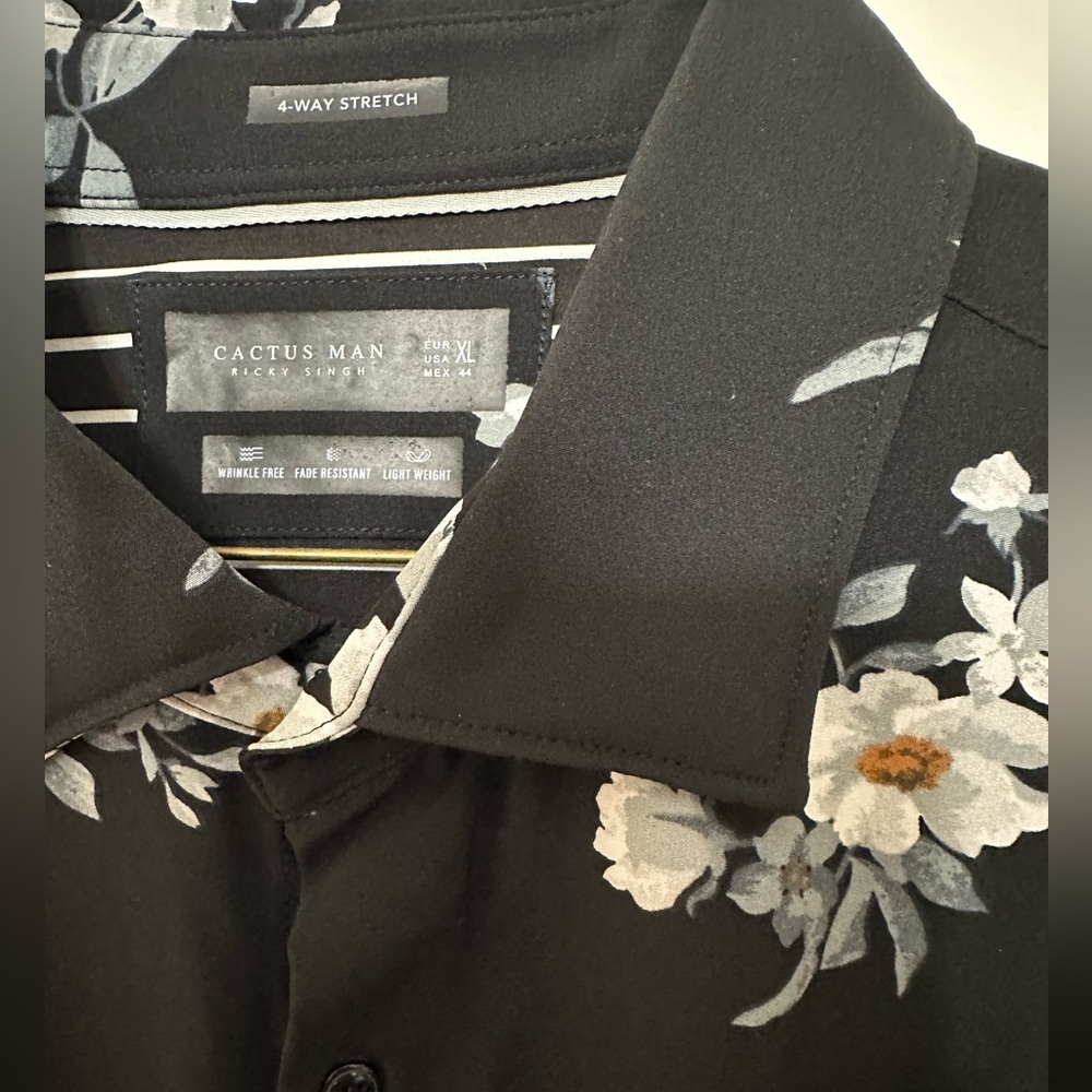 Cactus Man - Ricky Singh Tropical Button Up Shirt - Picture 2 of 10